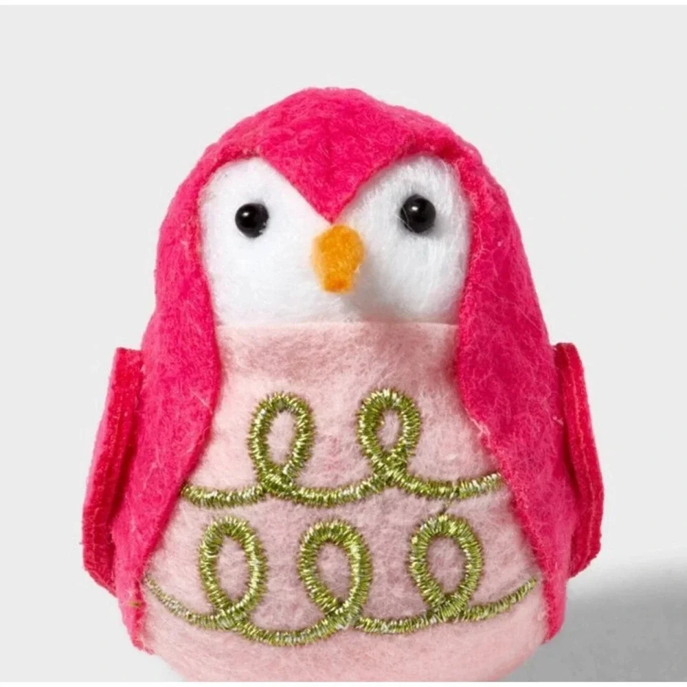 2025 Target Spritz Easter‎ Featherly Friends 7pc Fabric Egg Carton Spring Decor